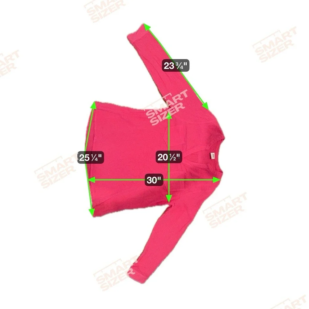 Mote Hot Pink‎ Gauzy Cotton Tunic Top Shirt XXL Lagenlook Resort Breathable